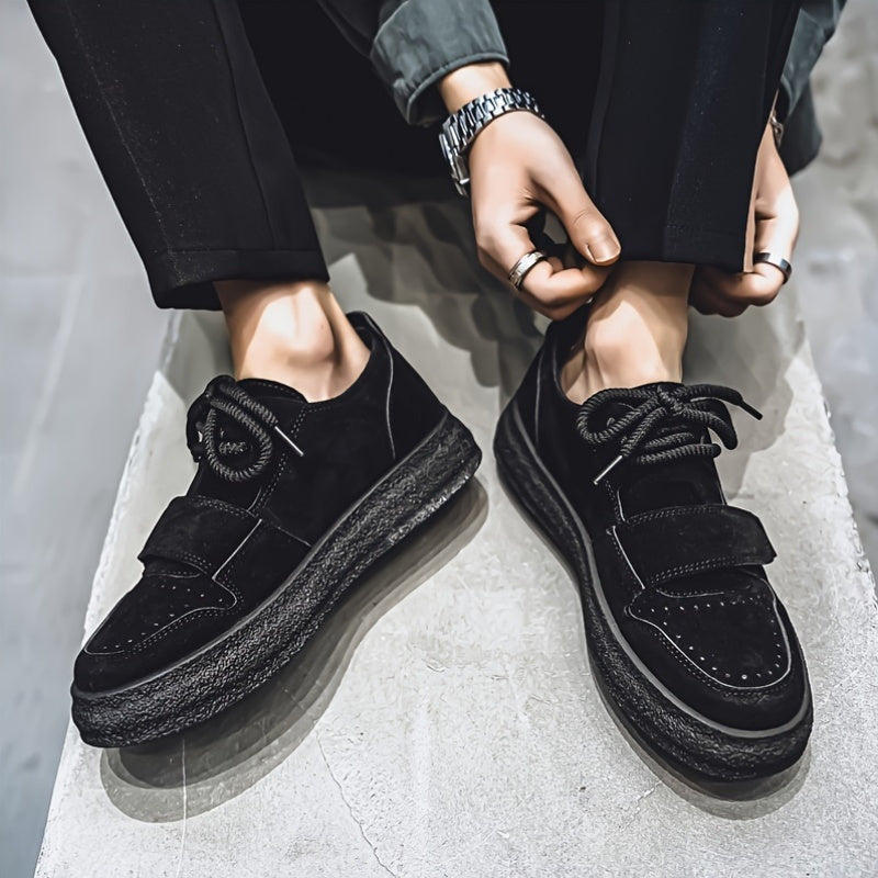 Terracotta Suede Low-Top