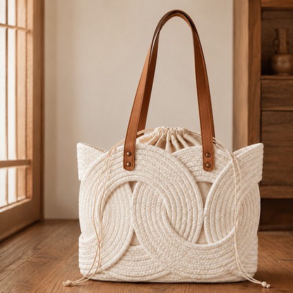 Marbella Woven Tote
