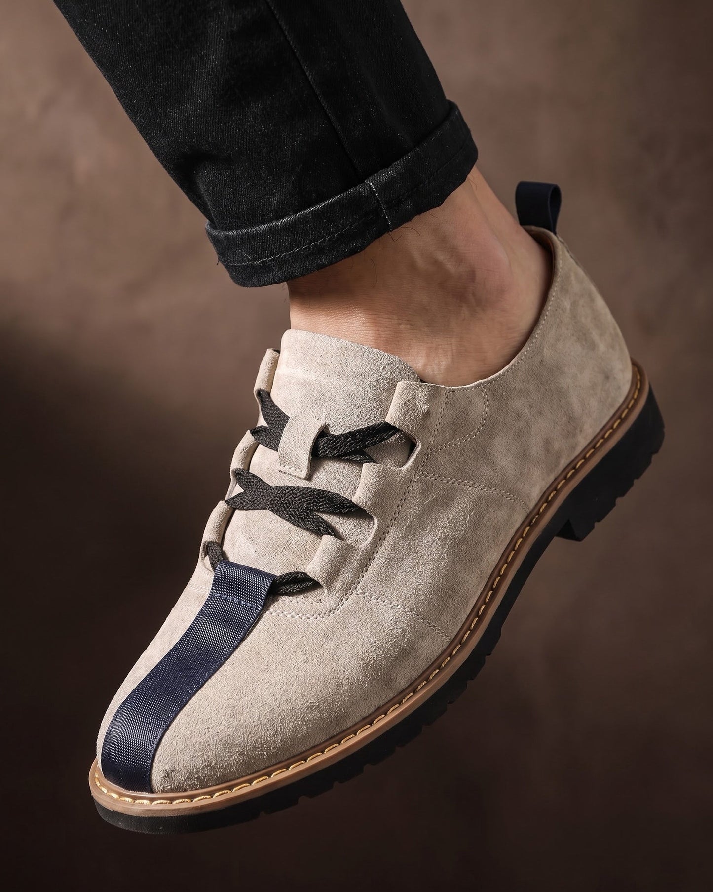 Tarquin Suede Lace-Up Derby