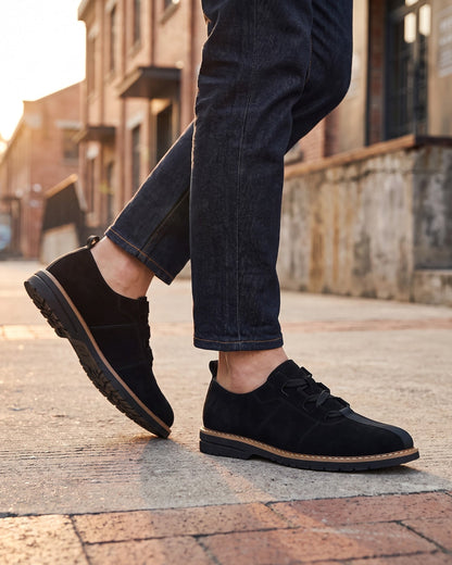 Tarquin Suede Lace-Up Derby