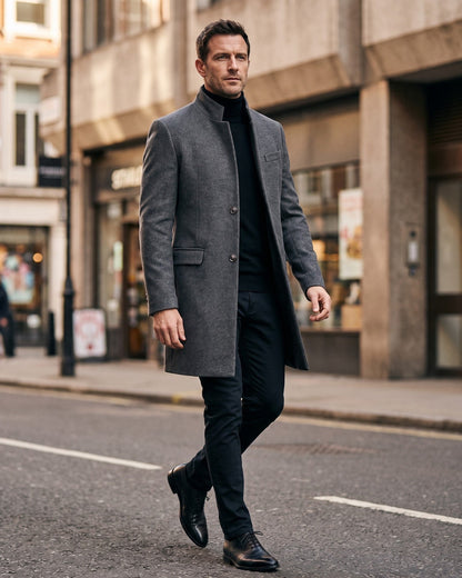 Sterling Mandarin Overcoat