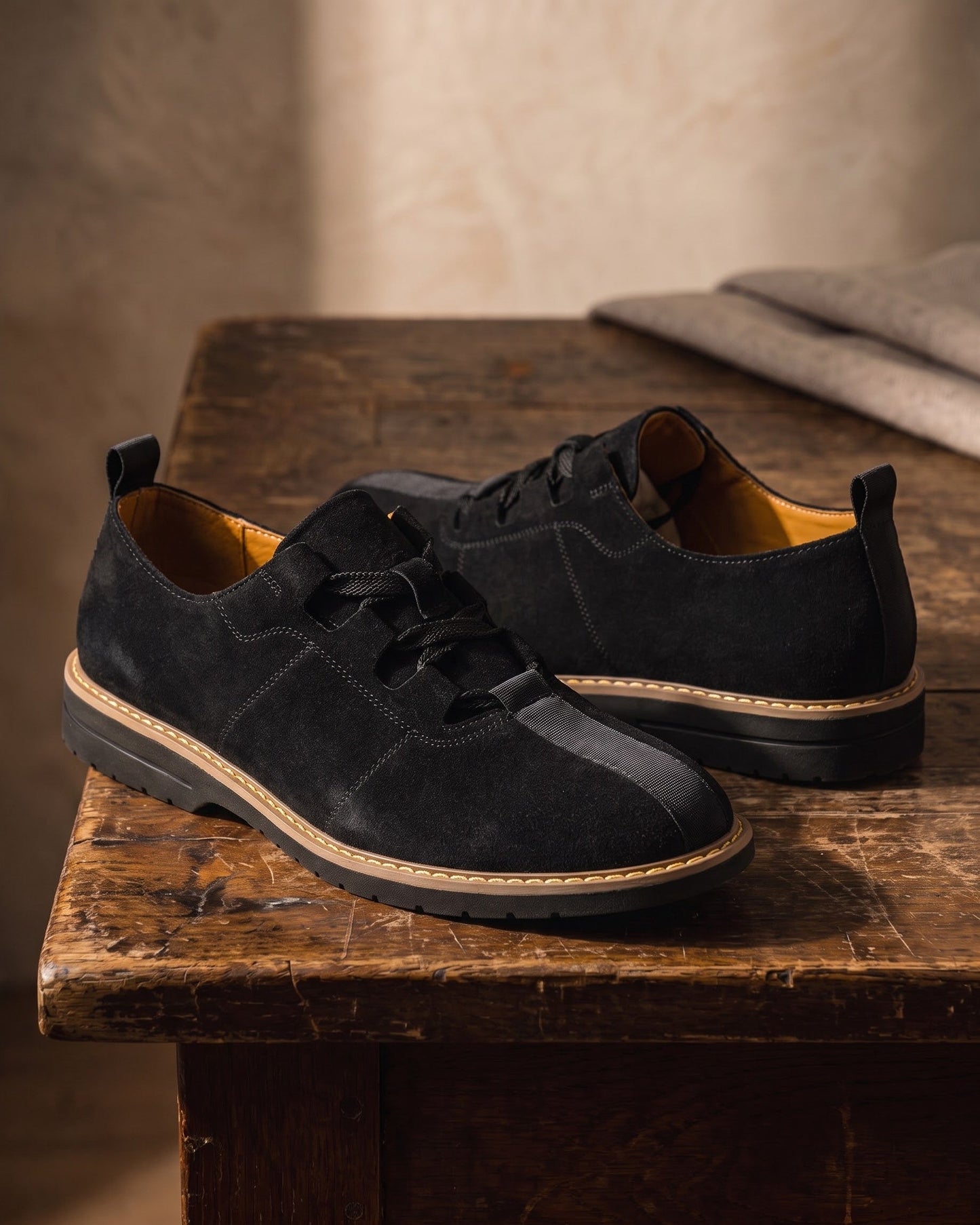 Tarquin Suede Lace-Up Derby