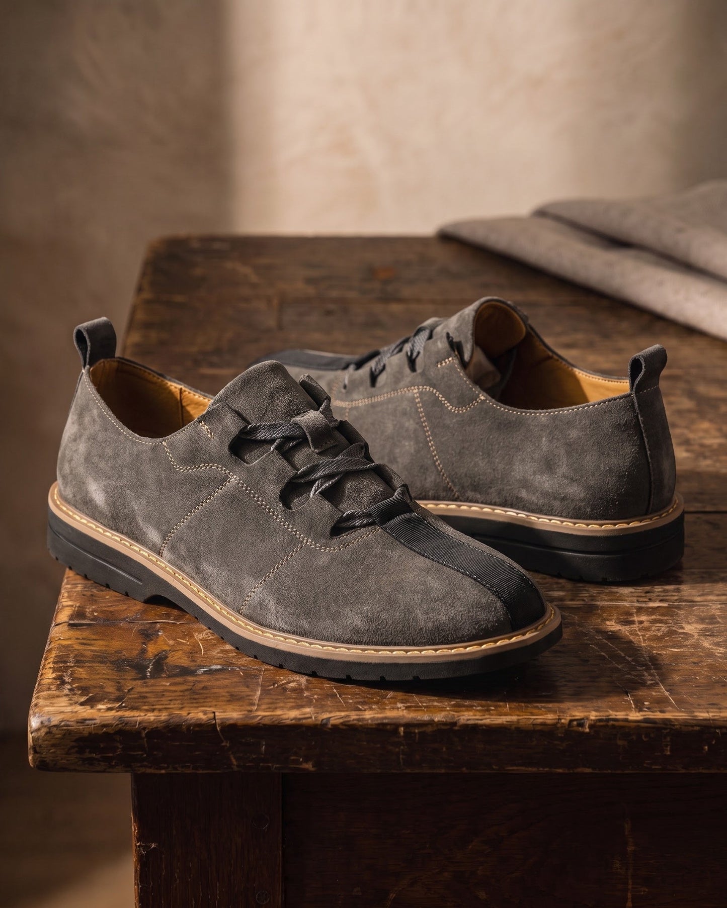 Tarquin Suede Lace-Up Derby