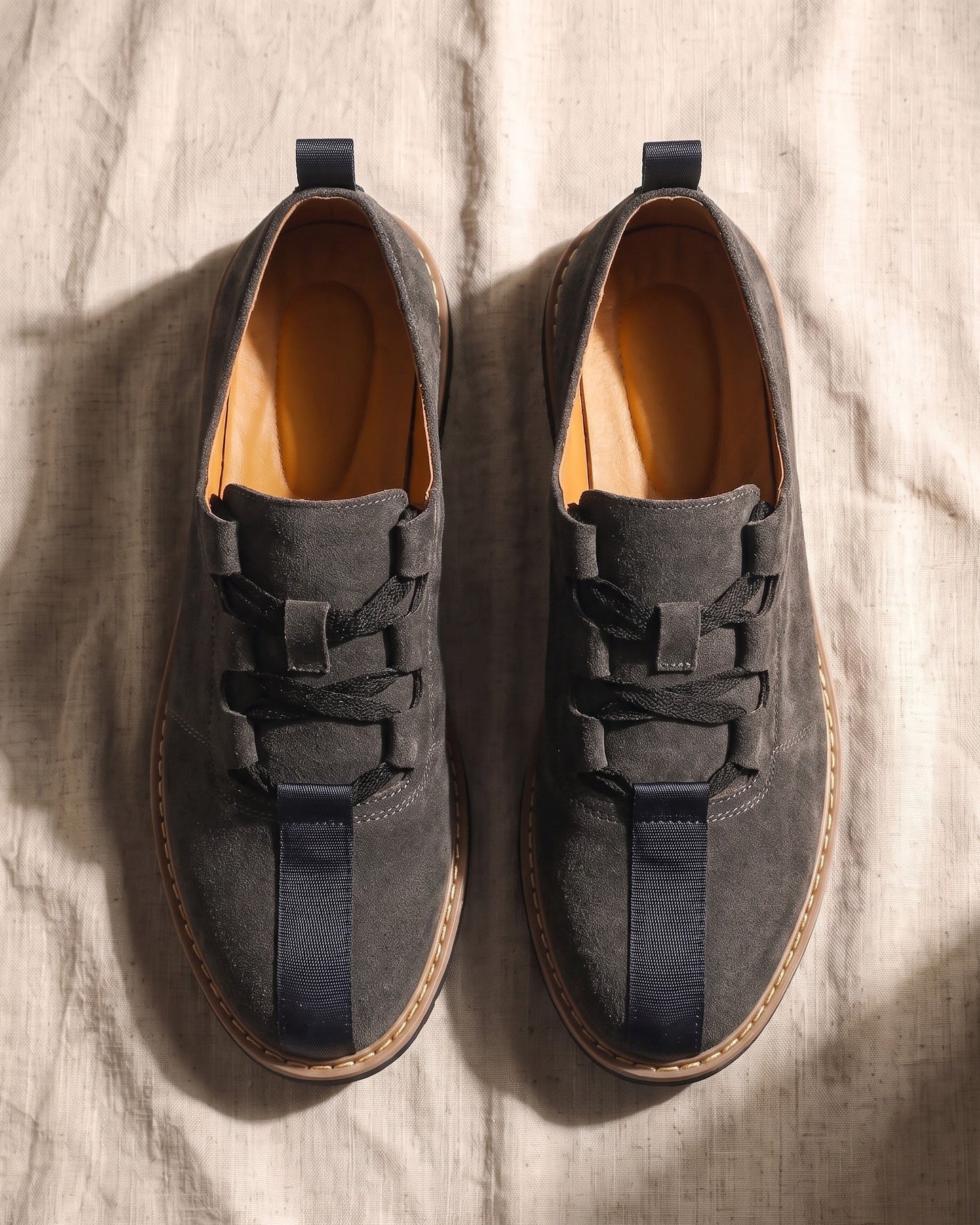 Tarquin Suede Lace-Up Derby