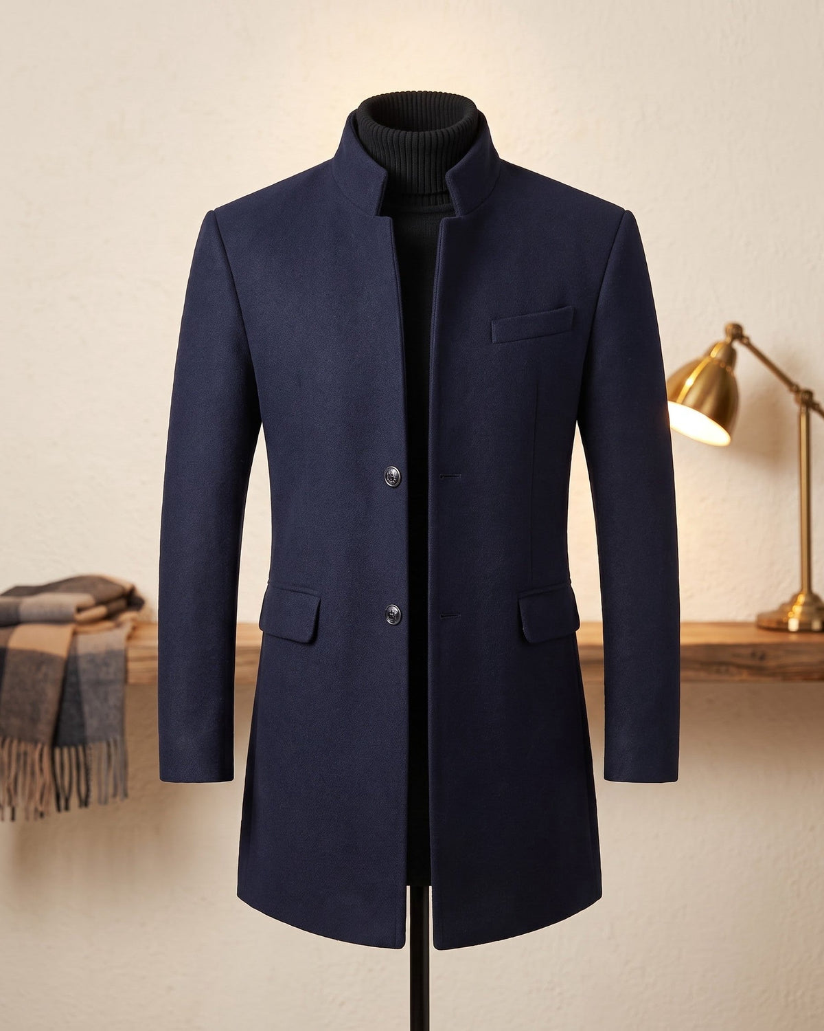 Sterling Mandarin Overcoat