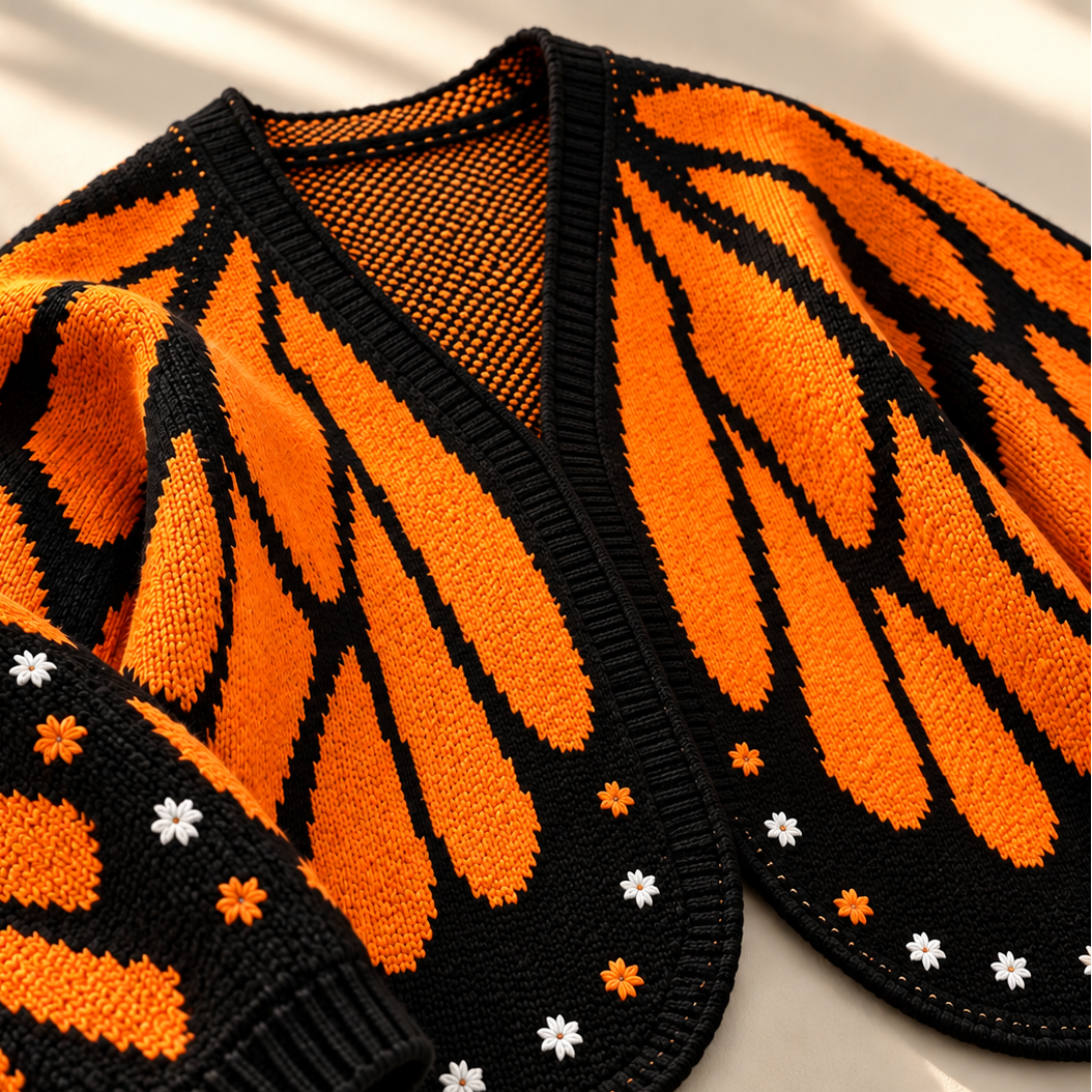 Monarch Butterfly Cardigan