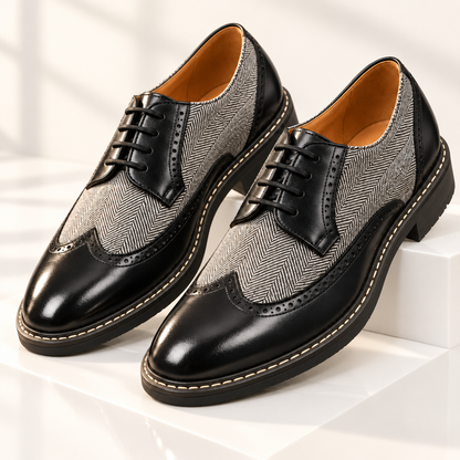 Carrington Herringbone Oxfords