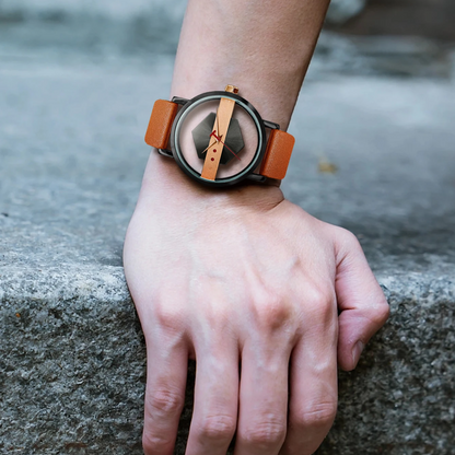Obsidian Facet Timepiece