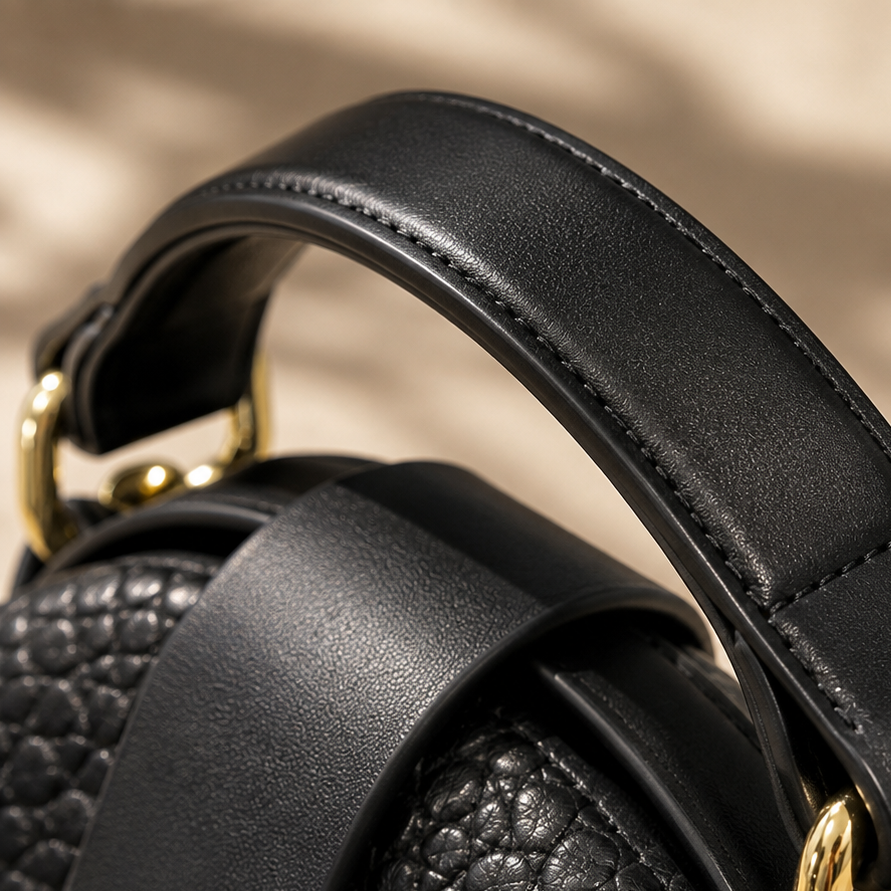 Bellamy Croc-Embossed Dome Bag