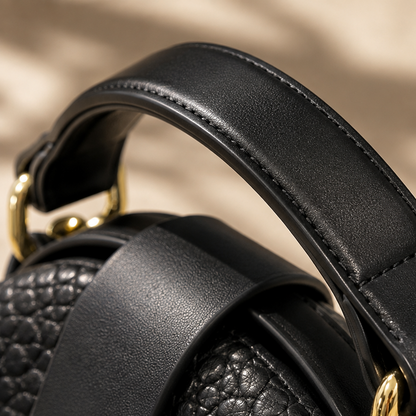 Bellamy Croc-Embossed Dome Bag