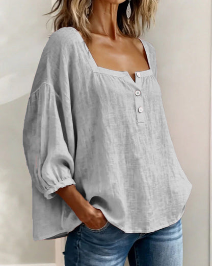 Amalfi Pullover Blouse