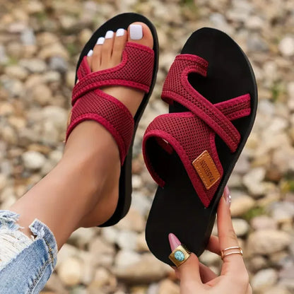 Terrasse Mesh Slide Sandals