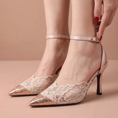 Fiorenza Lace Stiletto
