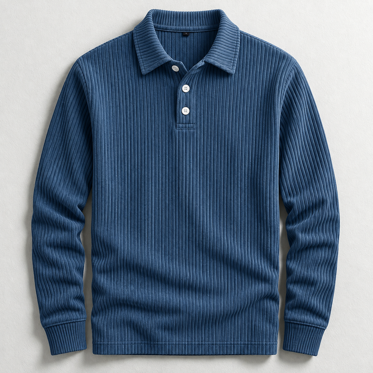 Ashford Ribbed Polo Sweater