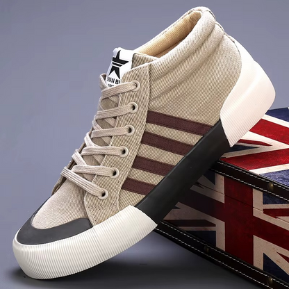 Garrison Canvas Mid-Top Sneaker