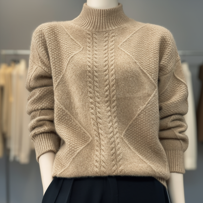 Heritage Knit Turtleneck Sweater