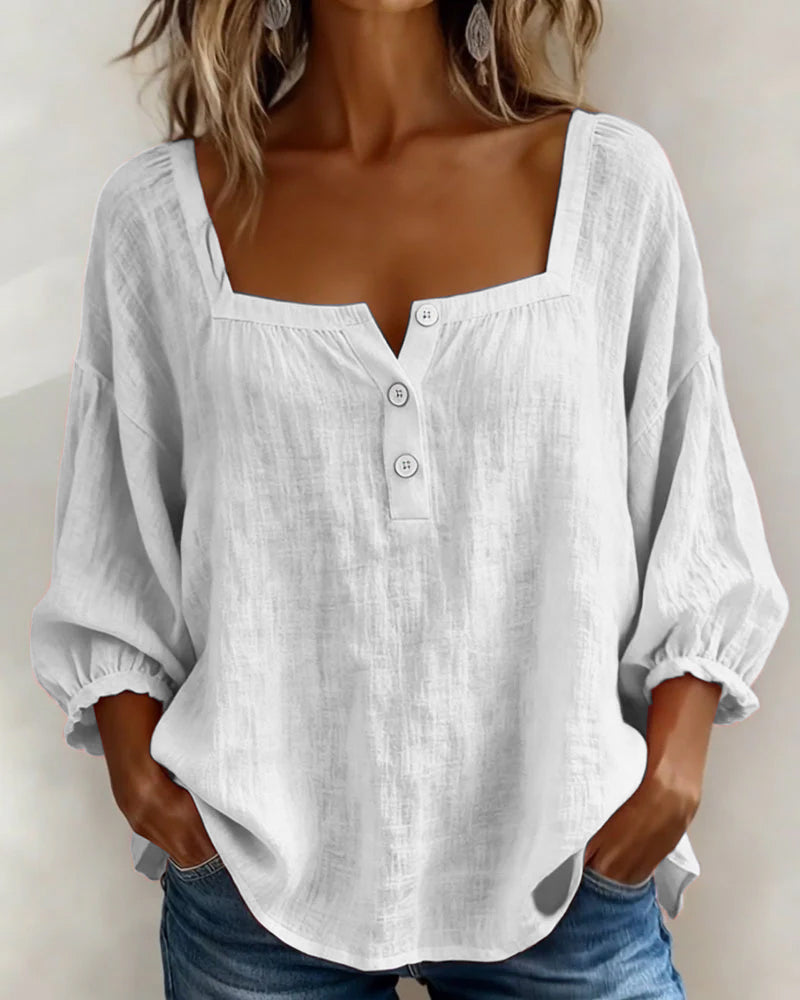 Amalfi Pullover Blouse