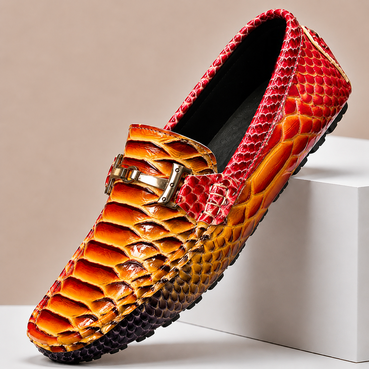 Dorian Leather Bit Loafers