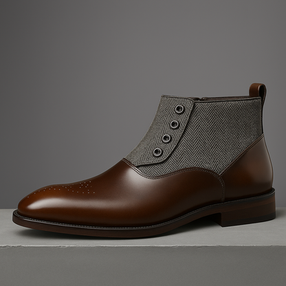 Harrington Calfskin Oxford Boots