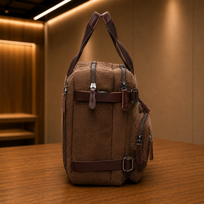Rourke Canvas Briefcase