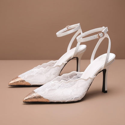 Fiorenza Lace Stiletto