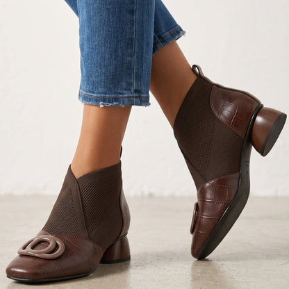Amara Sock-Panel Boots