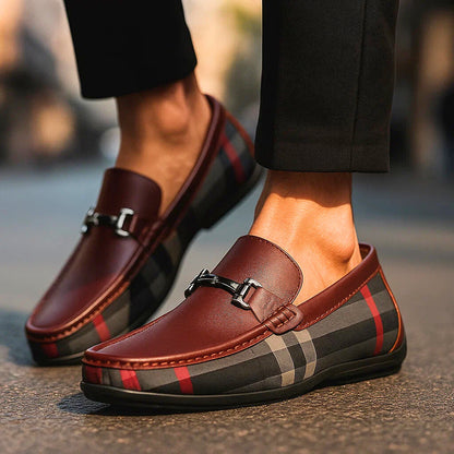 The Harrington Plaid Loafer
