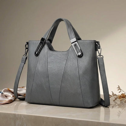 Iris & Iron - Panelled Leather Day Bag