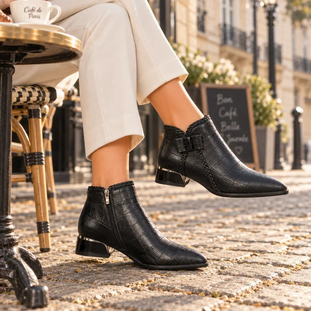 Via Sistina Croc Boot