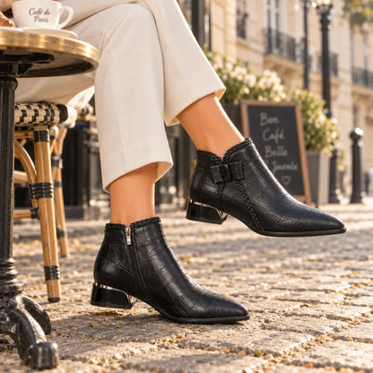 Via Sistina Croc Boot