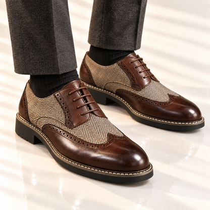 Carrington Herringbone Oxfords