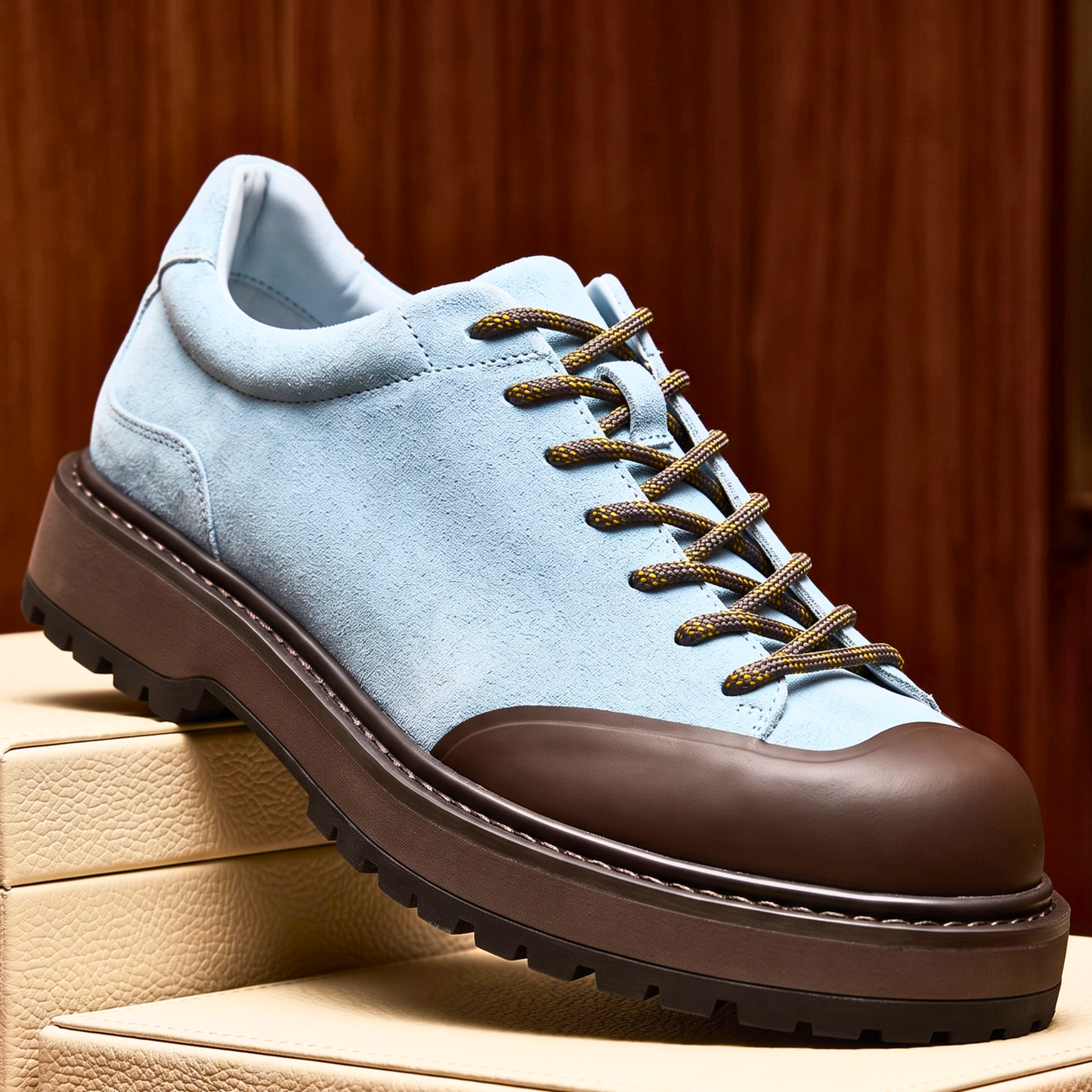 Braddock Suede Trail Lace-Ups