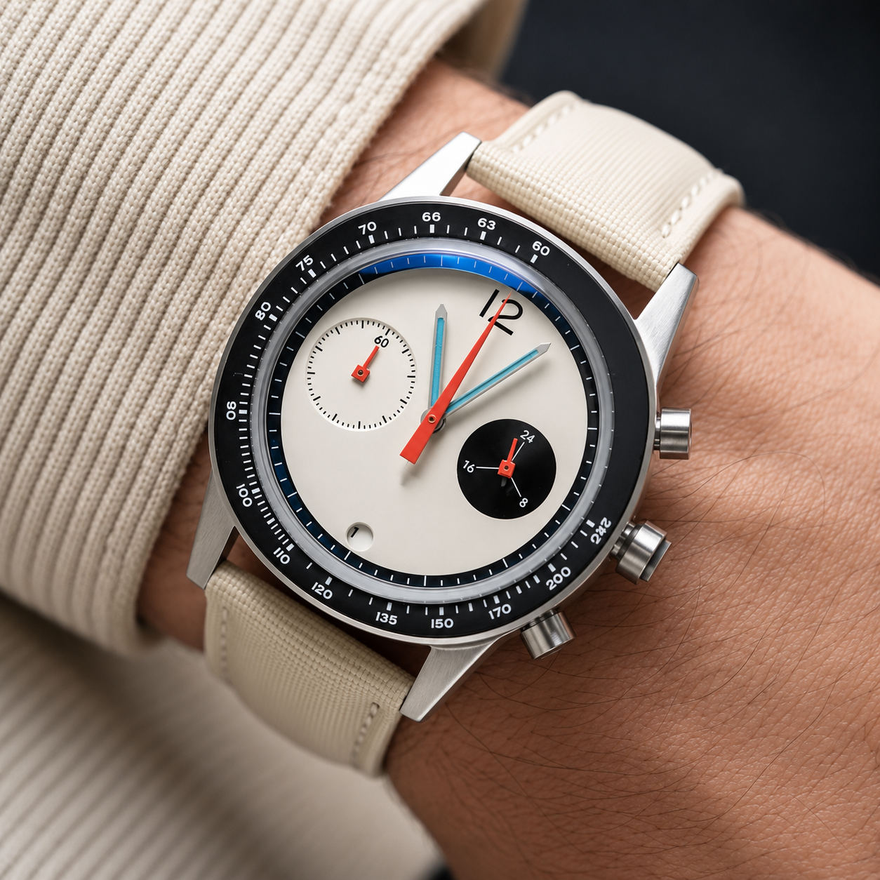 Obsidian Tachymeter Chronograph