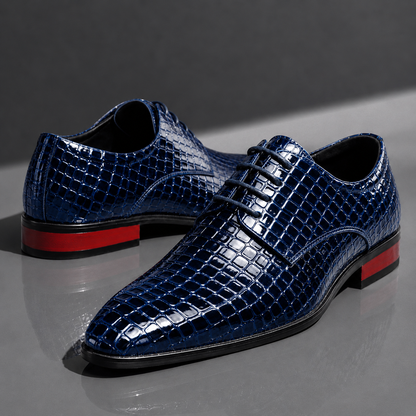 Cavallo Croc Oxfords