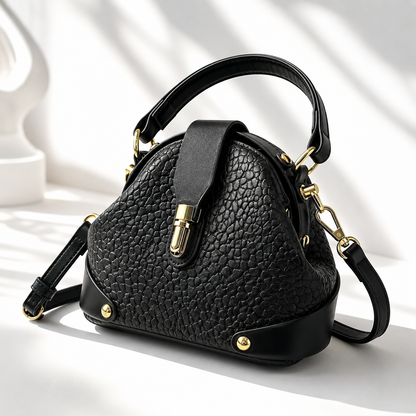 Bellamy Croc-Embossed Dome Bag