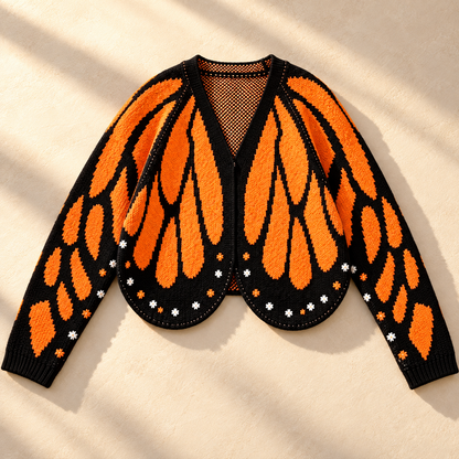 Monarch Butterfly Cardigan