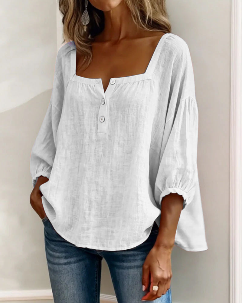 Amalfi Pullover Blouse