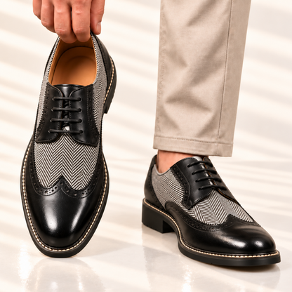 Carrington Herringbone Oxfords