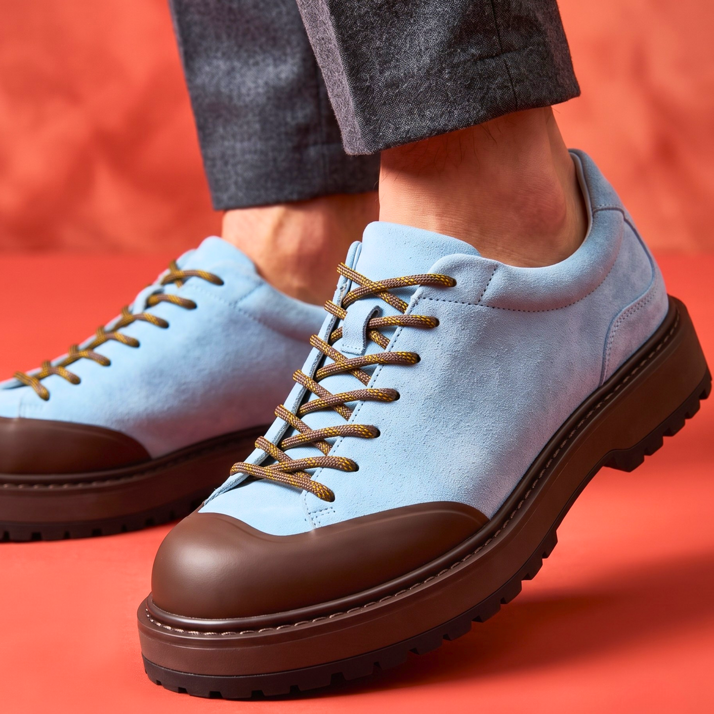 Braddock Suede Trail Lace-Ups