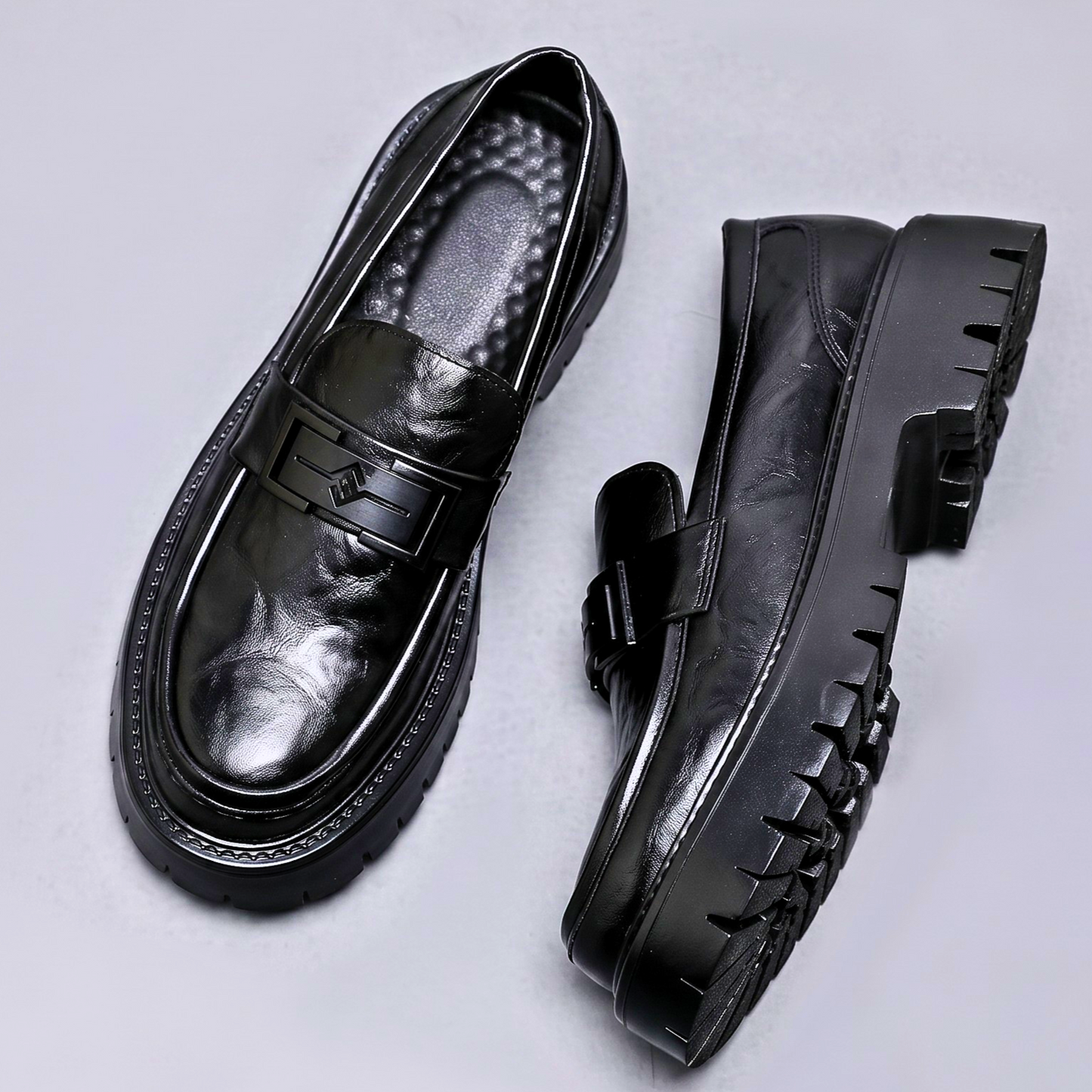 Chunky Leather Loafer