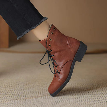 The Nova Split-Zip Ankle Boot