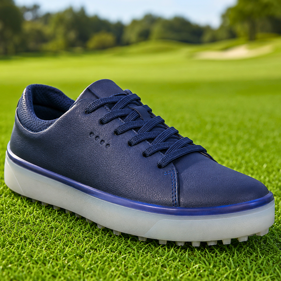 Parcours Noir Gold Golf Shoes