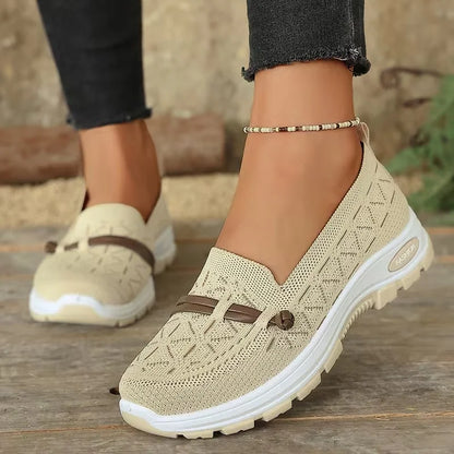 Geometric Weave Cushioned Loafer