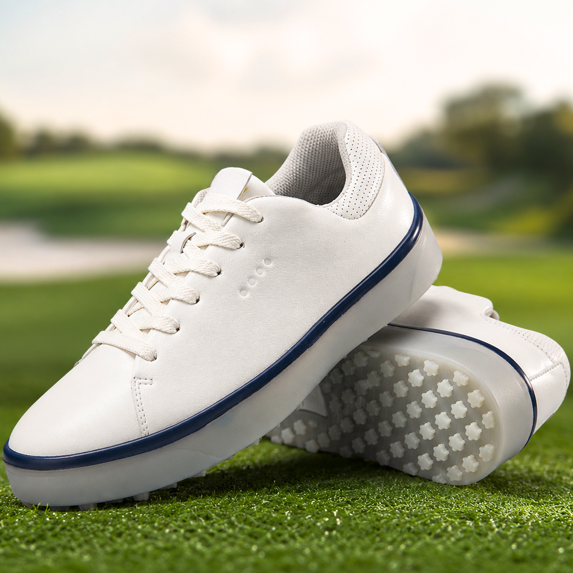 Parcours Noir Gold Golf Shoes