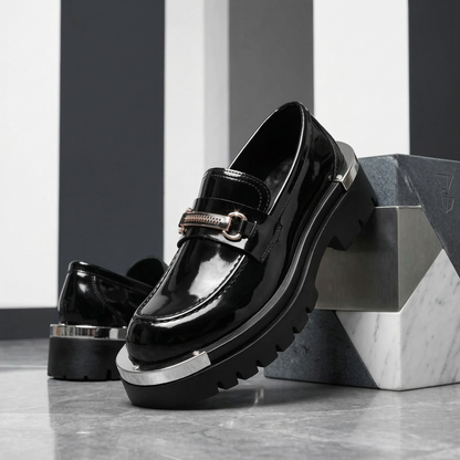 Blanc Monolith Platform Loafer