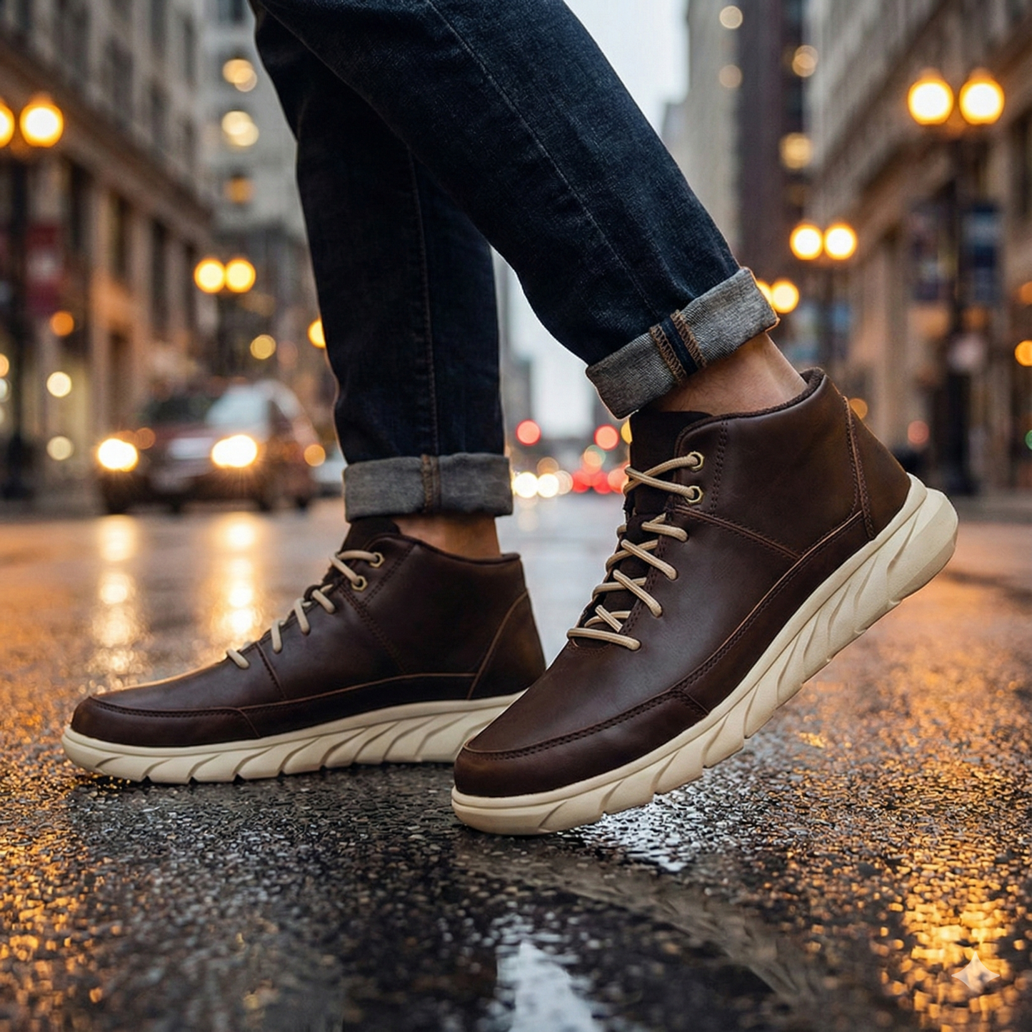 Horizon Leather Chukka