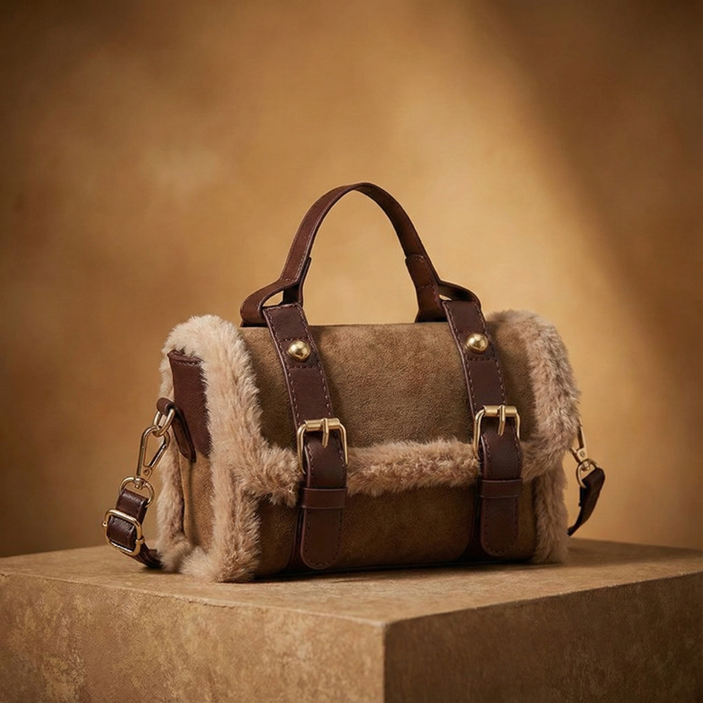 Alpine Luxe Crossbody Satchel