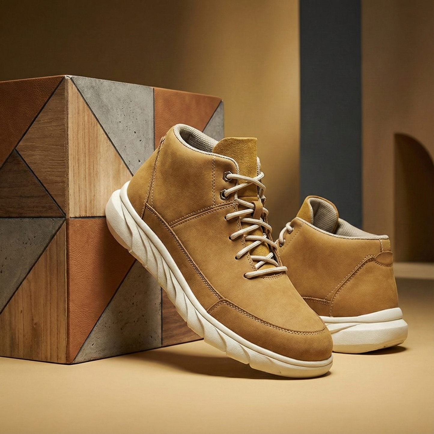 Horizon Leather Chukka