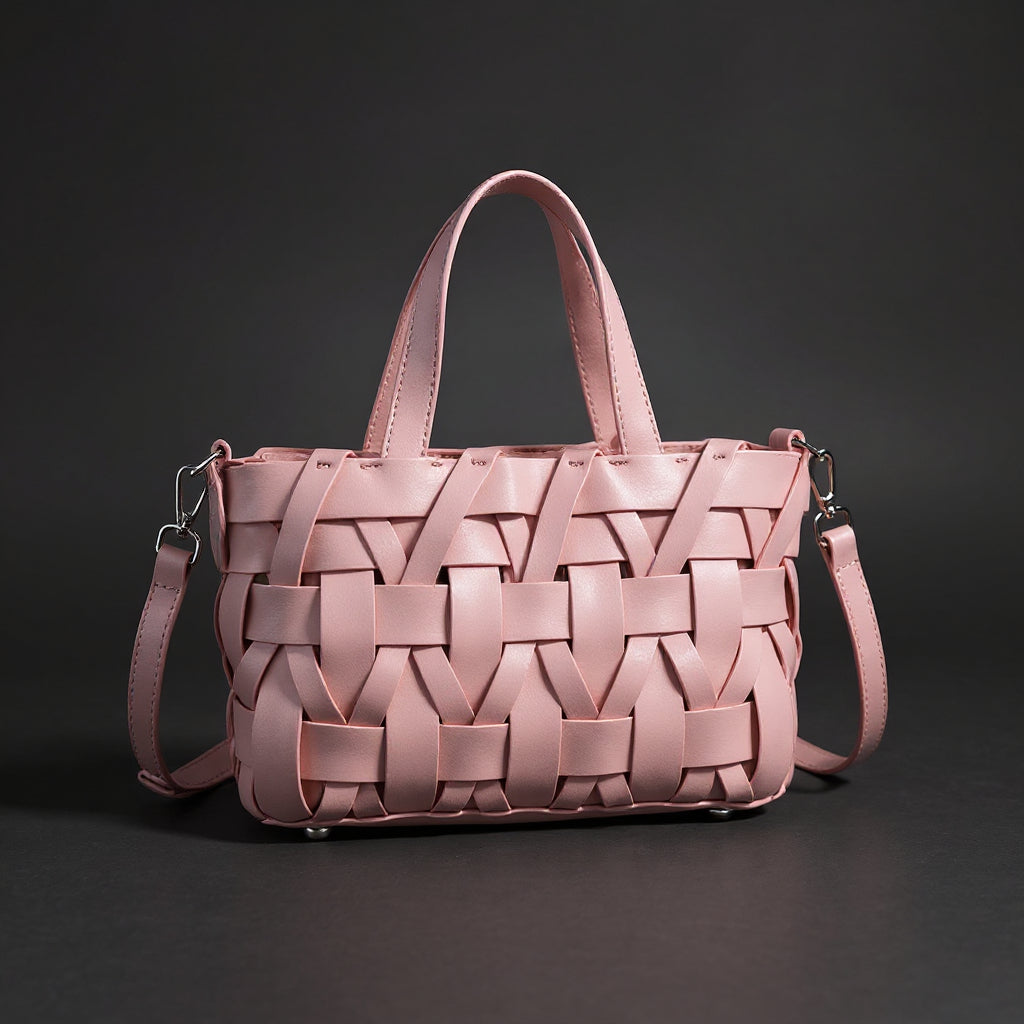 Braided Luxe Handbag