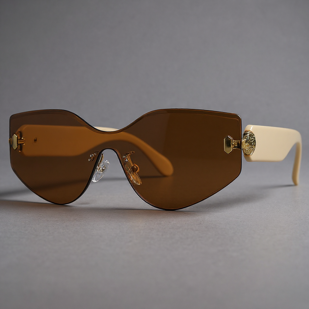 Amethyst Wave Frameless Shield